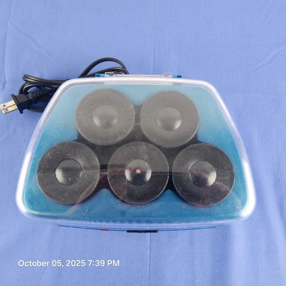 Infiniti Pro Conair Hot Rollers Curlers‎ No Clips Model HS44R Type H38MP Works